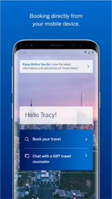 Amex GBT Mobile android App screenshot 4